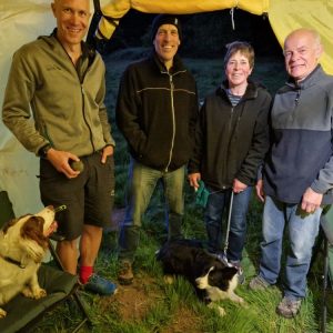 Guests in Camp Paragon - massive thanks for the cake Kaye!